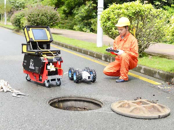 旺苍管道机器人检测